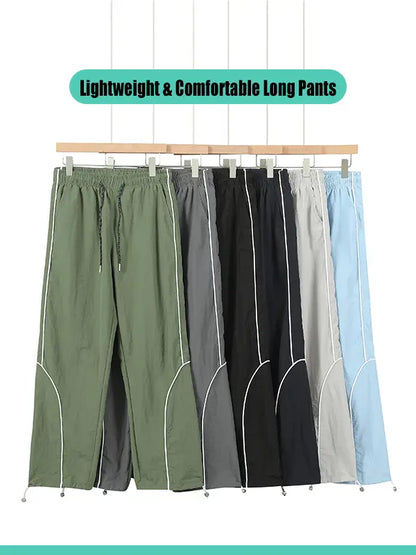 Men's Casual Printed Drawstring Sweatpants All Seasons Street Style Comfort