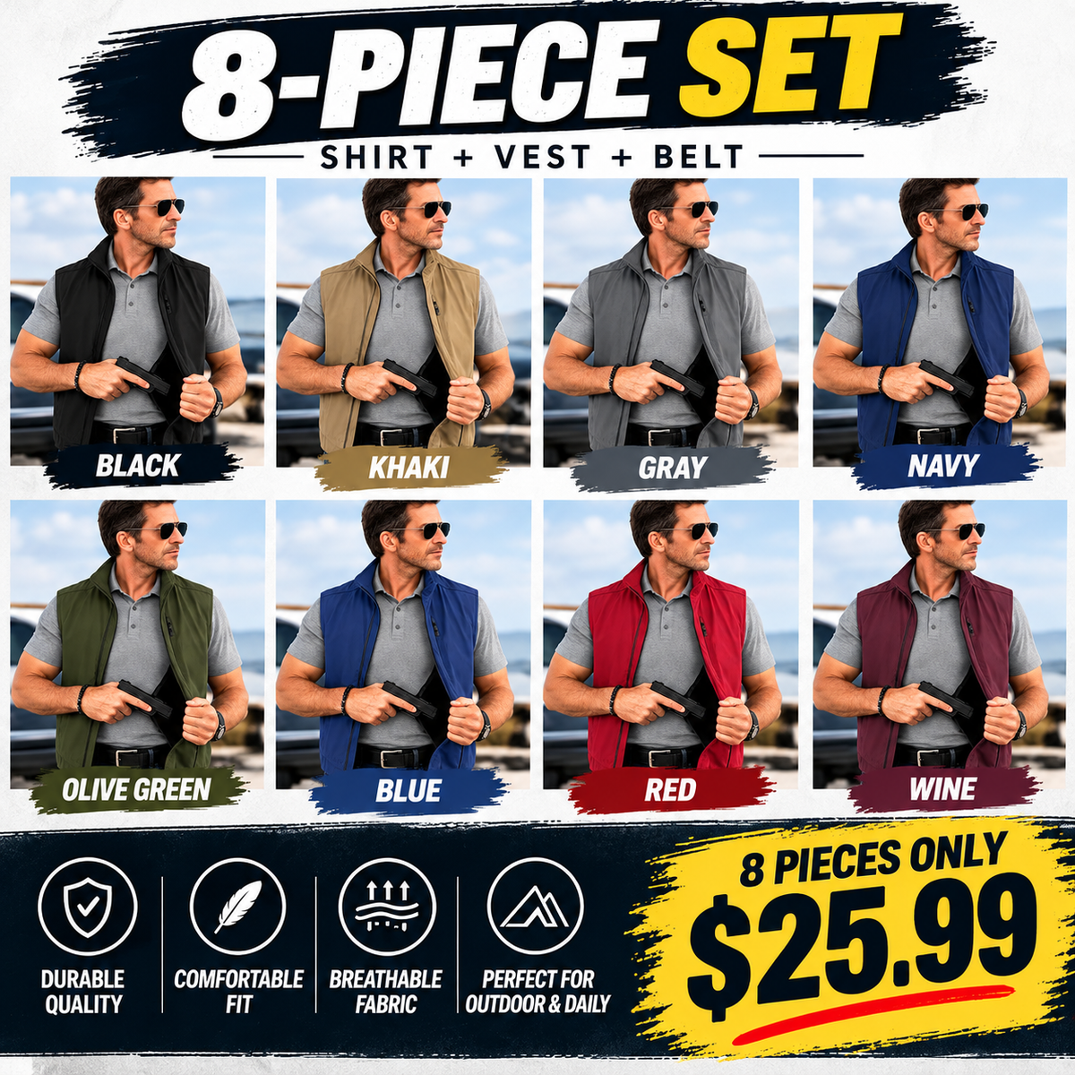 Premium Concealed Carry Vest