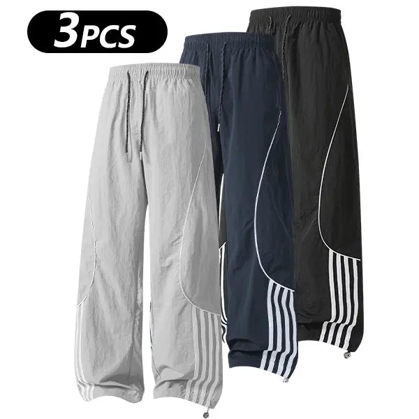 Men's Casual Printed Drawstring Sweatpants All Seasons Street Style Comfort
