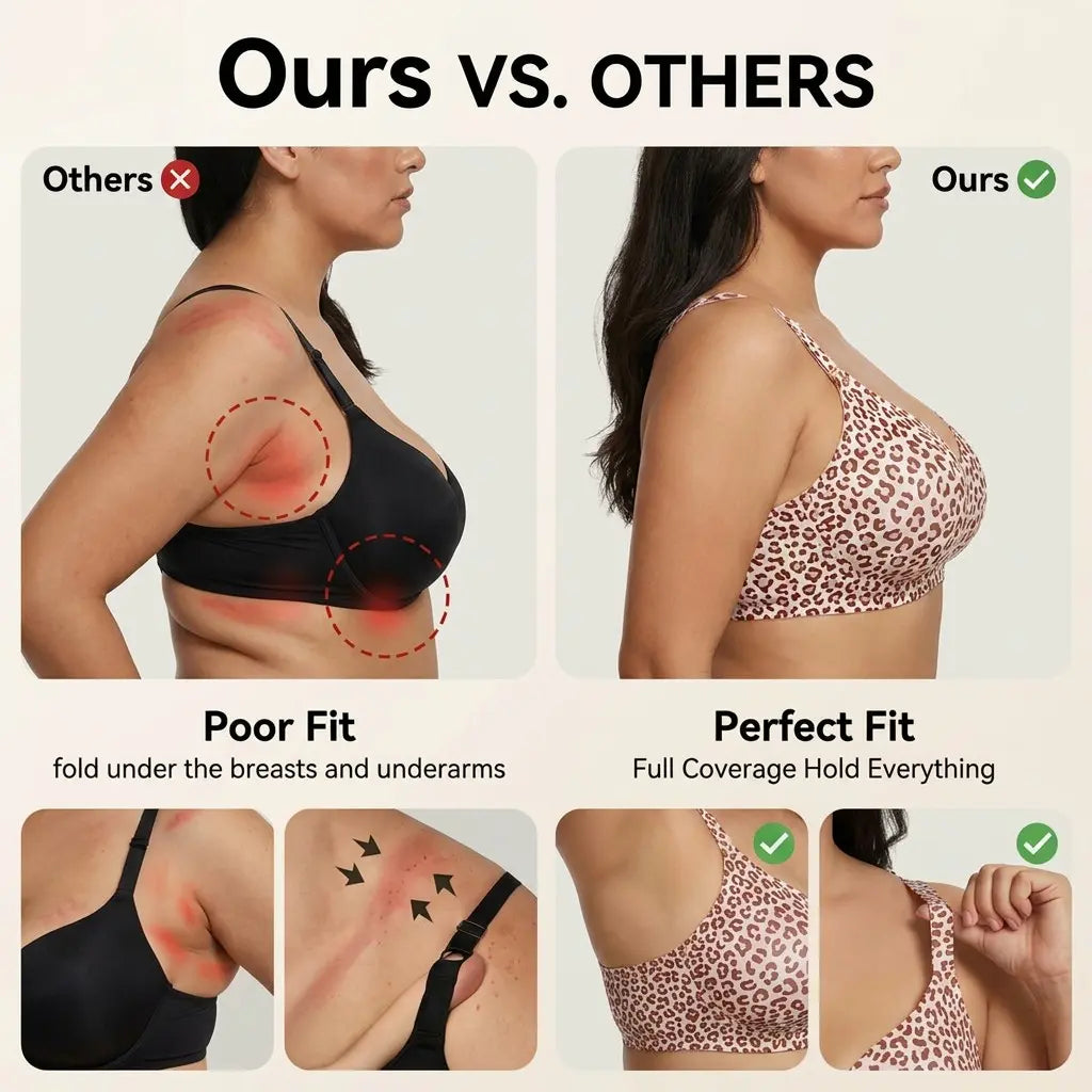 Jelly Deep V Seamless Push Up Bra
