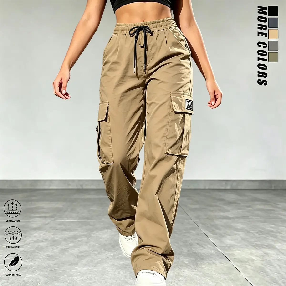 Women's Cargo Pants: With Pockets