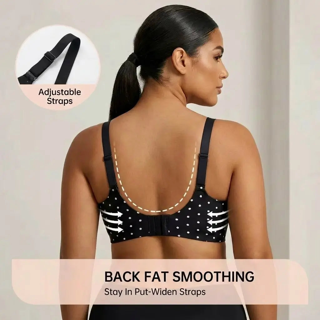 Jelly Deep V Seamless Push Up Bra