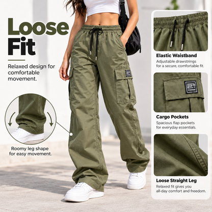 Women's Cargo Pants: With Pockets
