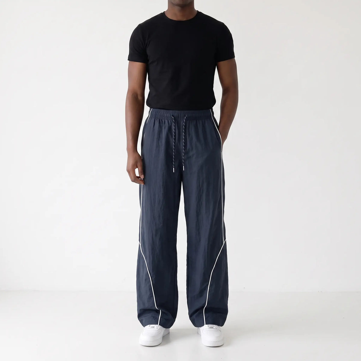 Men's Casual Printed Drawstring Sweatpants All Seasons Street Style Comfort