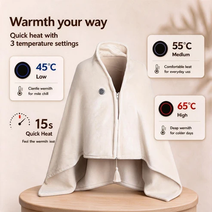 🔥Black friday Sale🔥Portable Heated Blanket Shawl